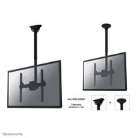 Neomounts Neomounts by Newstar Select TV/Monitor Ceiling Mount for 32"-60" Screen, Height Adjustable - Black - W124566676