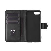 eSTUFF iPhone SE 2022/2020  WALES PU Wallet Cover - Black - W128339220