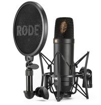 RØDE Large condenser capsule (1") with gold-coated diaphragm<br>Cardoid characteristics<br>Internal elastic Rycote Lyre support<br>Extremely low inherent noise of only 4.5dB(A)<br>Pioneering electronics<br>RØDE SM6 vibration damper included - W128487363