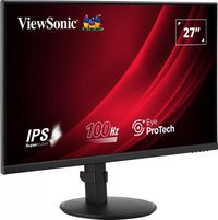ViewSonic 27" 16:9 1920 x 1080 FHD SuperClear® IPS LED Monitor with VGA, HDMI, DipsplayPort, USB, Speakers and Full Ergonomic Stand - W128493338
