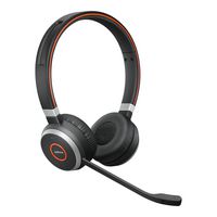 Jabra Evolve 65 SE UC Stereo - Headset -  on-ear Bluetooth wireless USB Optimised for UC for Jabra Evolve; LINK 380a MS - W127209045