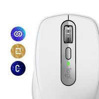 Logitech Mx Anywhere 3S Mouse Right-Hand Rf Wireless + Bluetooth Laser 8000 Dpi - W128443436