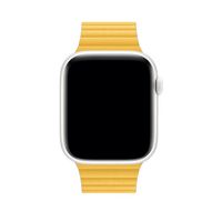 Apple Smart Wearable Accessories Band Yellow Leather - W128558284