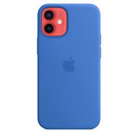 Apple Iphone 12 Mini Silicone Case With Magsafe - Capri Blue - W128558377