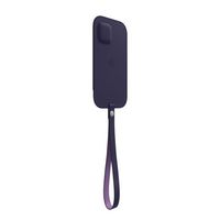 Apple Iphone 12 Mini Leather Sleeve With Magsafe - Deep Violet - W128558384