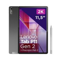 Lenovo Tab P11 128 Gb 29.2 Cm (11.5") Mediatek 4 Gb Wi-Fi 6E (802.11Ax) Android 12 Grey - W128558553