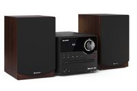 Sharp Home Audio System Home Audio Micro System 45 W Brown - W128558615