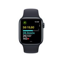 Apple Watch Se Oled 40 Mm Digital 324 X 394 Pixels Touchscreen 4G Black Wi-Fi Gps (Satellite) - W128558953