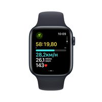 Apple Watch Se Oled 44 Mm Digital 368 X 448 Pixels Touchscreen 4G Black Wi-Fi Gps (Satellite) - W128558962