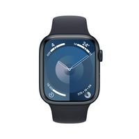 Apple Watch Series 9 45 Mm Digital 396 X 484 Pixels Touchscreen Black Wi-Fi Gps (Satellite) - W128558986