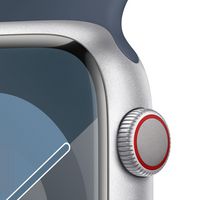 Apple Watch Series 9 45 Mm Digital 396 X 484 Pixels Touchscreen 4G Silver Wi-Fi Gps (Satellite) - W128559046