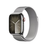 Apple Watch Series 9 41 Mm Digital 352 X 430 Pixels Touchscreen 4G Silver Wi-Fi Gps (Satellite) - W128559061