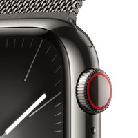 Apple Watch Series 9 41 Mm Digital 352 X 430 Pixels Touchscreen 4G Graphite Wi-Fi Gps (Satellite) - W128559063
