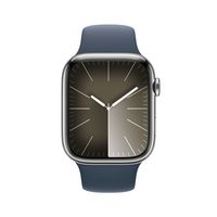 Apple Watch Series 9 45 Mm Digital 396 X 484 Pixels Touchscreen 4G Silver Wi-Fi Gps (Satellite) - W128559064