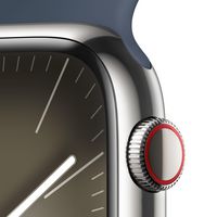 Apple Watch Series 9 45 Mm Digital 396 X 484 Pixels Touchscreen 4G Silver Wi-Fi Gps (Satellite) - W128559065