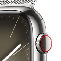 Apple Watch Series 9 45 Mm Digital 396 X 484 Pixels Touchscreen 4G Silver Wi-Fi Gps (Satellite) - W128559070