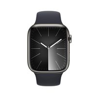 Apple Watch Series 9 45 Mm Digital 396 X 484 Pixels Touchscreen 4G Graphite Wi-Fi Gps (Satellite) - W128559068
