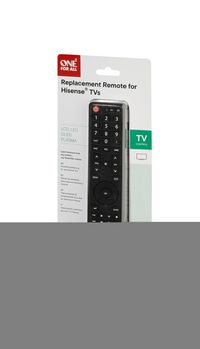 One For All Tv Replacement Remotes Hisense Tv Replacement Remote - W128559504