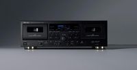 Teac W-1200 Cassette Deck 2 Deck(S) Black - W128822875