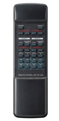 Teac W-1200 Cassette Deck 2 Deck(S) Black - W128822875