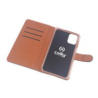 Celly Wally Mobile Phone Case 15.5 Cm (6.1") Folio Black, Brown - W128559719