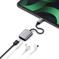 Satechi Cable Gender Changer Usb-C Usb-C/3.5Mm Grey - W128560084
