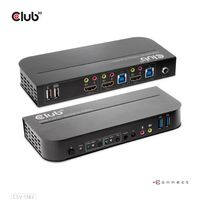 Club3D Hdmi Kvm Switch For Dual Hdmi 4K 60Hz - W128561284