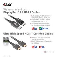 Club3D Displayport/Hdmi Kvm Switch For Dual Displayport 4K 60Hz - W128561286