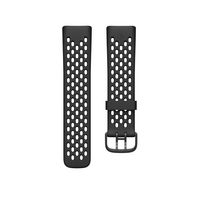 Fitbit Smart Wearable Accessories Band Black Silicone - W128561331