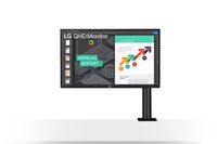 LG Computer Monitor 68.6 Cm (27") 2560 X 1440 Pixels Quad Hd Black - W128563085
