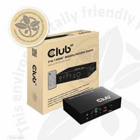 Club3D 3 To 1 Hdmi™ 8K60Hz/4K120Hz Switch - W128563274