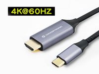 Conceptronic Usb-C To Hdmi Cable, Male To Male, 4K 60Hz - W128563443