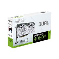 Asus Dual -Rtx4060Ti-O8G-White Nvidia Geforce Rtx 4060 Ti 8 Gb Gddr6 - W128783016