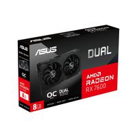 Asus Dual -Rx7600-O8G-V2 Amd Radeon Rx 7600 8 Gb Gddr6 - W128563781