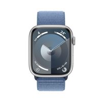 Apple Watch Series 9 45 Mm Digital 396 X 484 Pixels Touchscreen Silver Wi-Fi Gps (Satellite) - W128564991