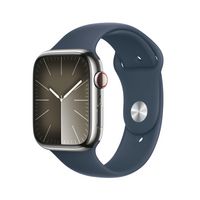 Apple Watch Series 9 45 Mm Digital 396 X 484 Pixels Touchscreen 4G Silver Wi-Fi Gps (Satellite) - W128565006