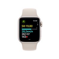 Apple Watch Se Oled 40 Mm Digital 324 X 394 Pixels Touchscreen Beige Wi-Fi Gps (Satellite) - W128565009