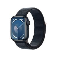 Apple Watch Series 9 41 Mm Digital 352 X 430 Pixels Touchscreen Black Wi-Fi Gps (Satellite) - W128565011