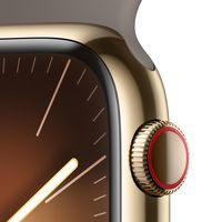 Apple Watch Series 9 45 Mm Digital 396 X 484 Pixels Touchscreen 4G Gold Wi-Fi Gps (Satellite) - W128565048