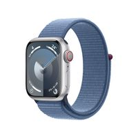 Apple Watch Series 9 41 Mm Digital 352 X 430 Pixels Touchscreen 4G Silver Wi-Fi Gps (Satellite) - W128565056