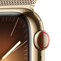 Apple Watch Series 9 41 Mm Digital 352 X 430 Pixels Touchscreen 4G Gold Wi-Fi Gps (Satellite) - W128565071