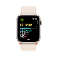 Apple Watch Se Oled 44 Mm Digital 368 X 448 Pixels Touchscreen Beige Wi-Fi Gps (Satellite) - W128565073