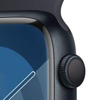 Apple Watch Series 9 45 Mm Digital 396 X 484 Pixels Touchscreen Black Wi-Fi Gps (Satellite) - W128565077