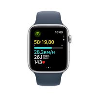 Apple Watch Se Oled 44 Mm Digital 368 X 448 Pixels Touchscreen 4G Silver Wi-Fi Gps (Satellite) - W128565112