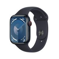 Apple Watch Series 9 45 Mm Digital 396 X 484 Pixels Touchscreen 4G Black Wi-Fi Gps (Satellite) - W128565121