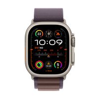 Apple Watch Ultra 2 Gps + Cellular, 49Mm Titanium Case With Indigo Alpine Loop - Small - W128565187