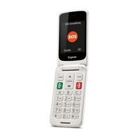 Gigaset Gl590 7.11 Cm (2.8") 113 G White Senior Phone - W128442710