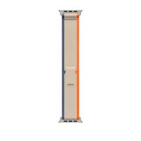 Apple Apple MT5X3ZM/A Smart Wearable Accessories Band Beige, Orange Nylon, Recycled polyester, Titanium, Spandex - W128597213