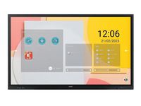 Sharp/NEC 86" LC-Series Interactive Display, UHD, 450 cd/m2, 16/7 proof, Infrared, 20 touch points, OPS Slot, Android SoC, USB-C, HDMI-out - W128434725