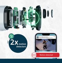 Arlo Ultra 2 Spotlight Ip Security Camera Outdoor 3840 X 2160 Pixels Wall - W128251607